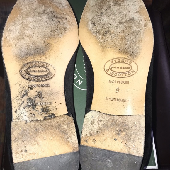 Men’s Stubbs & Wootton size 9 “I DO” loafers - Picture 7 of 8